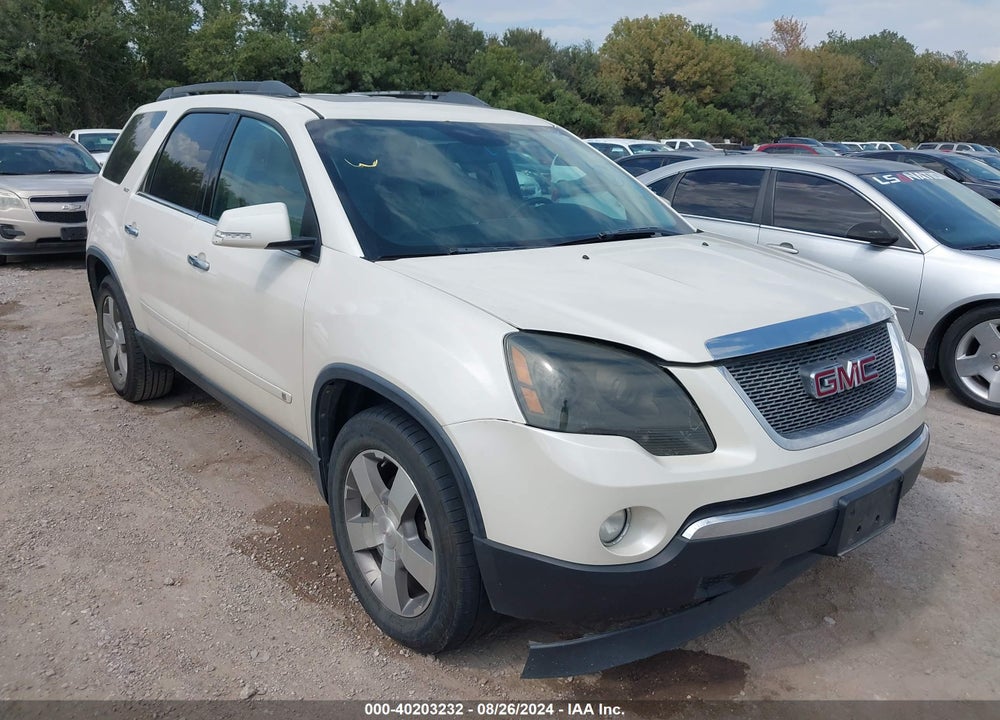 2010 GMC ACADIA SLT-1 VIN: 1GKLRMED6AJ108371