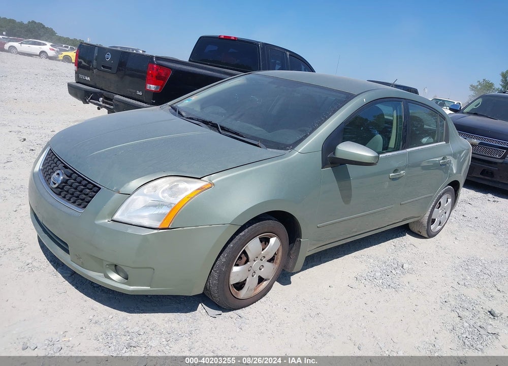 2008 NISSAN SENTRA 2.0S VIN: 3N1AB61E98L630578
