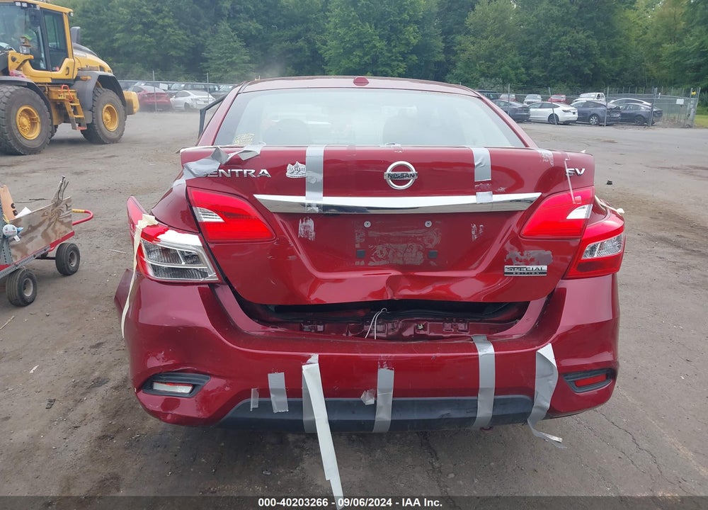 2019 NISSAN SENTRA SV VIN: 3N1AB7AP1KY380383
