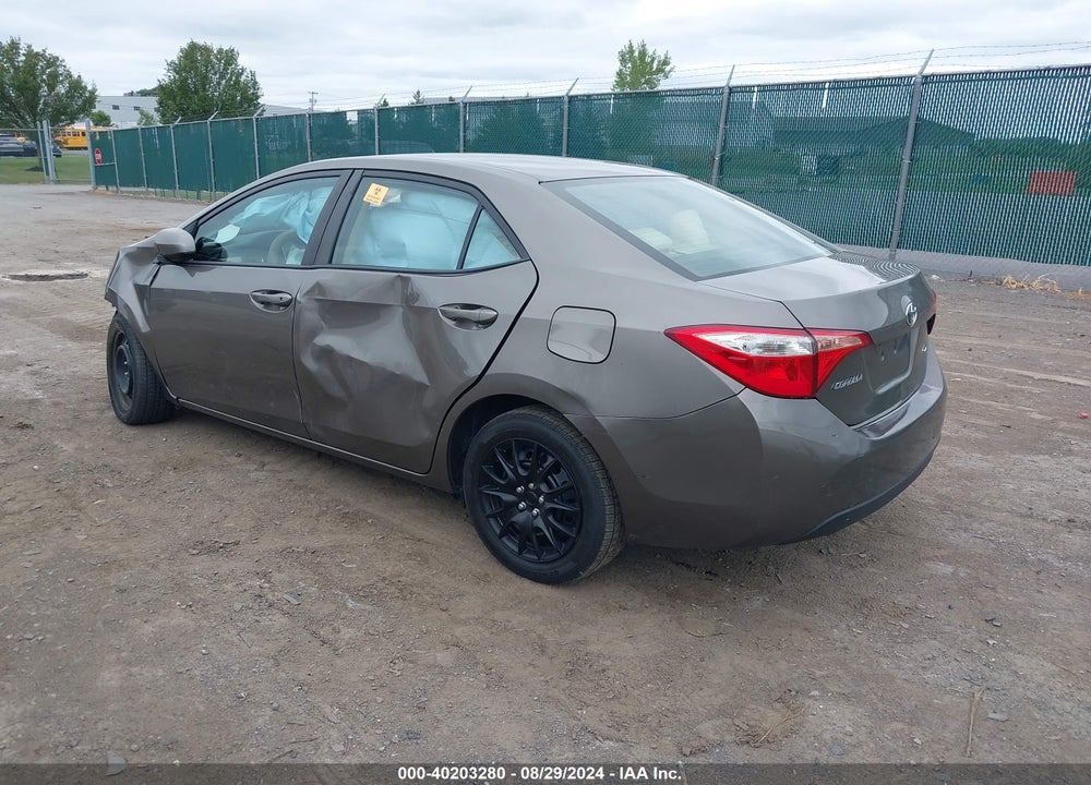 2017 TOYOTA COROLLA LE VIN: 2T1BURHE1HC929763