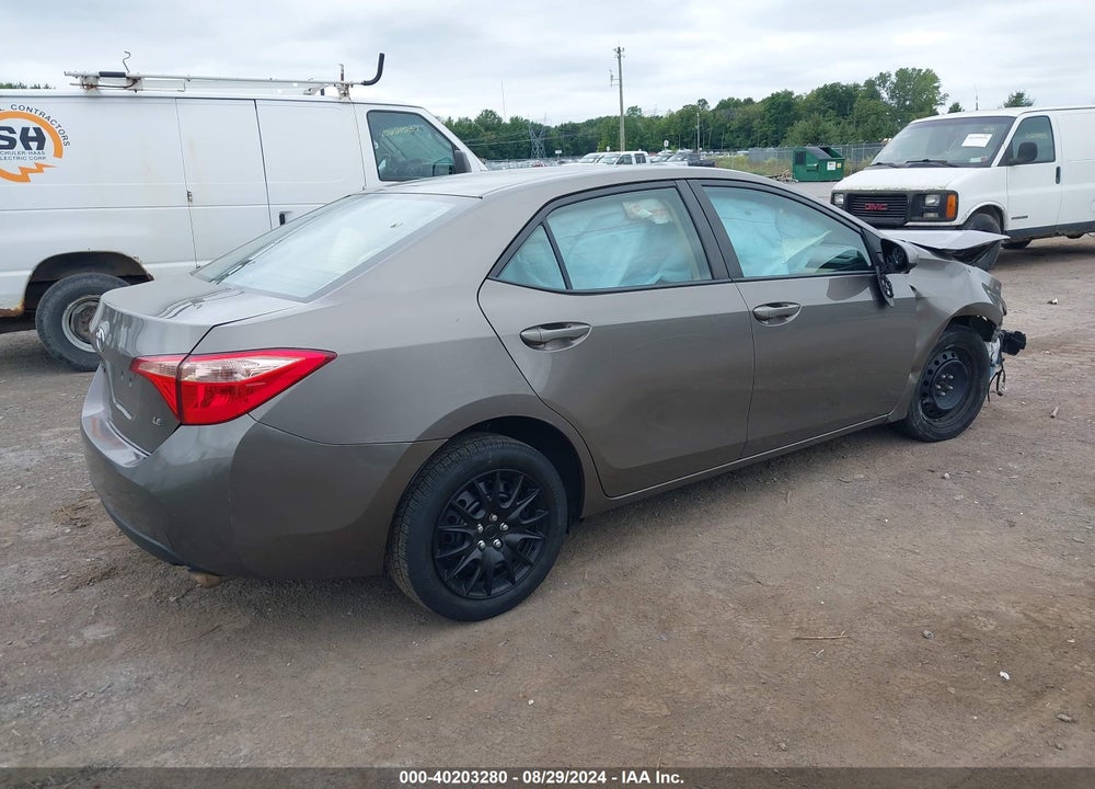 2017 TOYOTA COROLLA LE VIN: 2T1BURHE1HC929763