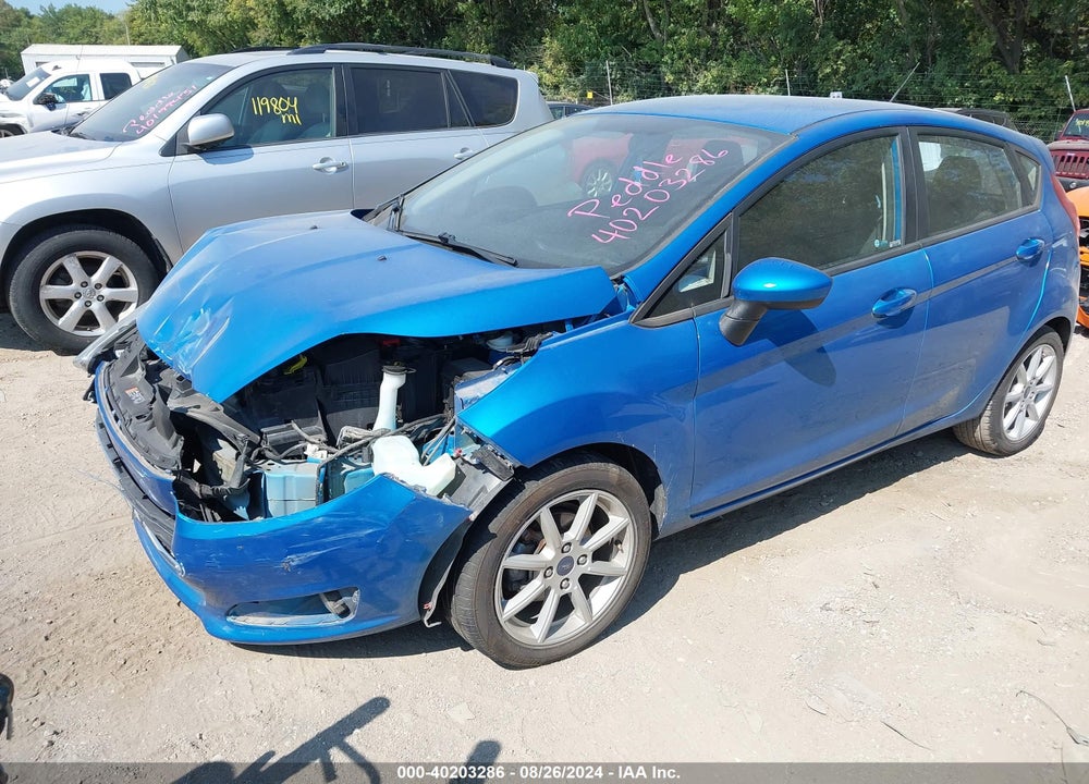 2017 FORD FIESTA SE VIN: 3FADP4EJ4HM138841