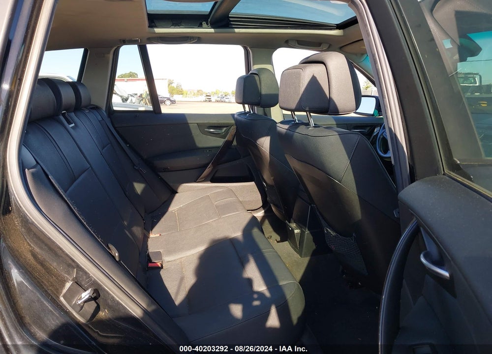2008 BMW X3 3.0SI VIN: WBXPC93458WJ10966