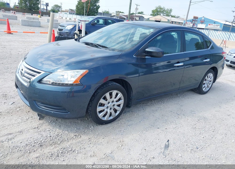 2013 NISSAN SENTRA SV VIN: 3N1AB7AP1DL633038