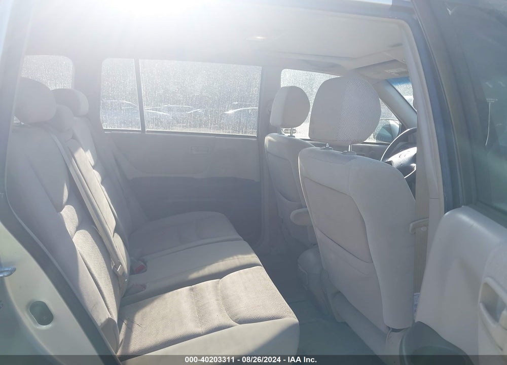 2003 TOYOTA HIGHLANDER V6 VIN: JTEHF21A030152350