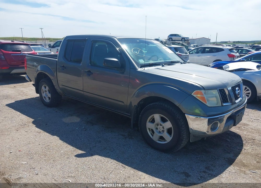 2005 NISSAN FRONTIER SE VIN: 1N6AD07W95C438165