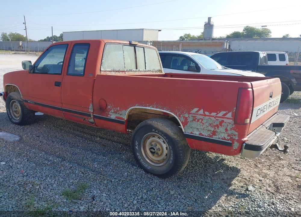 1990 CHEVROLET GMT-400 K1500 VIN: 2GCEK19K6L1243251