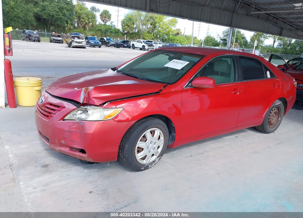 2008 TOYOTA CAMRY LE VIN: 4T1BE46K98U226256