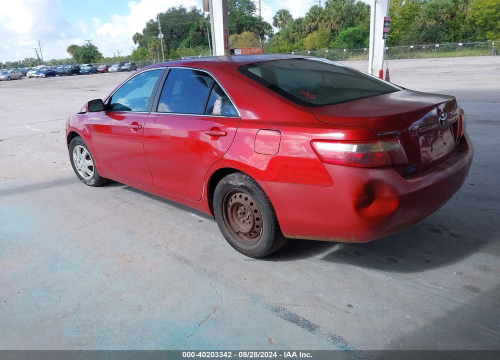 2008 TOYOTA CAMRY LE VIN: 4T1BE46K98U226256
