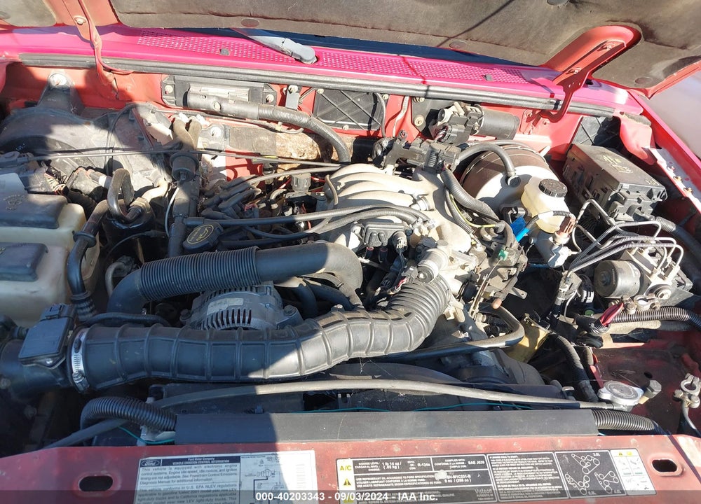 2001 FORD RANGER EDGE/XL/XLT VIN: 1FTYR14V11TB06610