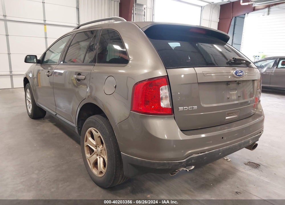 2012 FORD EDGE SEL VIN: 2FMDK4JCXCBA81468
