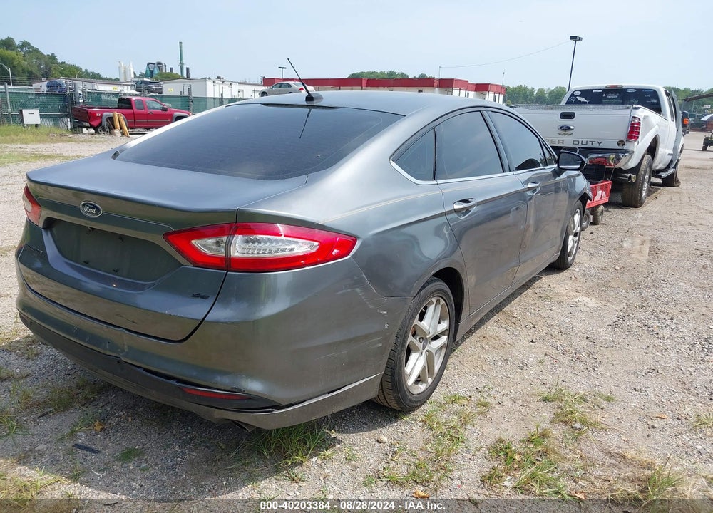 2014 FORD FUSION SE VIN: 1FA6P0H70E5362675