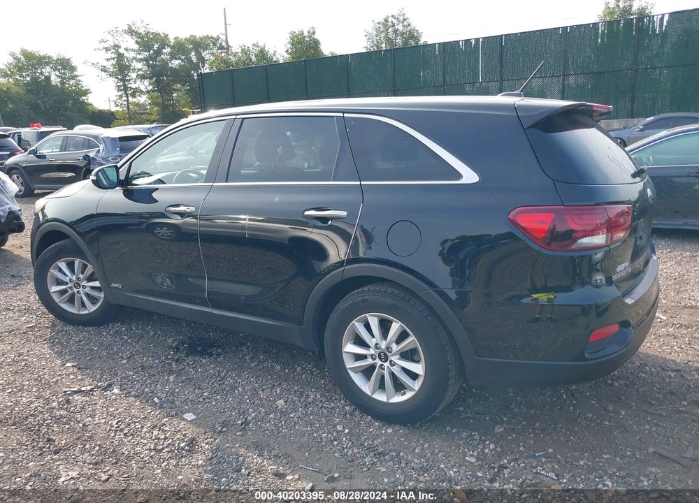2019 KIA SORENTO 2.4L LX VIN: 5XYPGDA3XKG500447