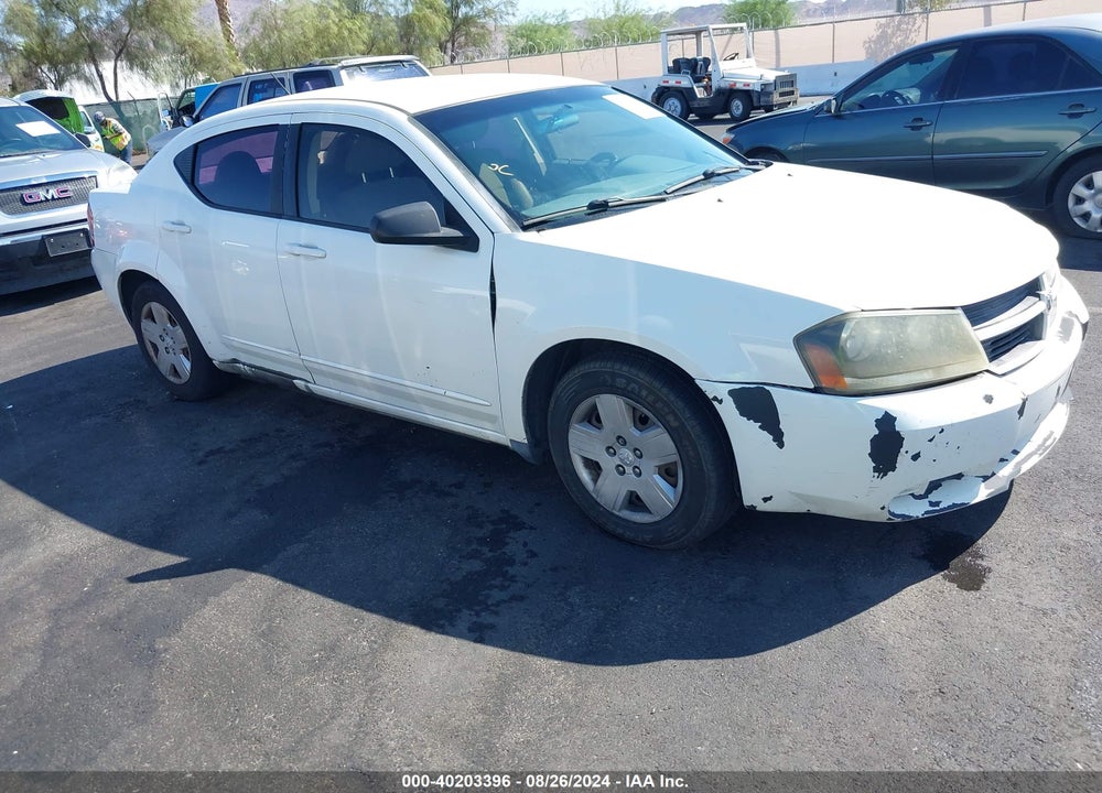 2008 DODGE AVENGER SE VIN: 1B3LC46K88N646911