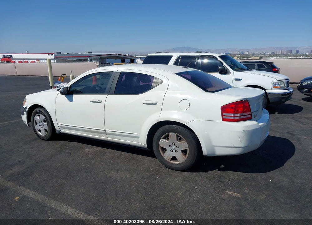 2008 DODGE AVENGER SE VIN: 1B3LC46K88N646911
