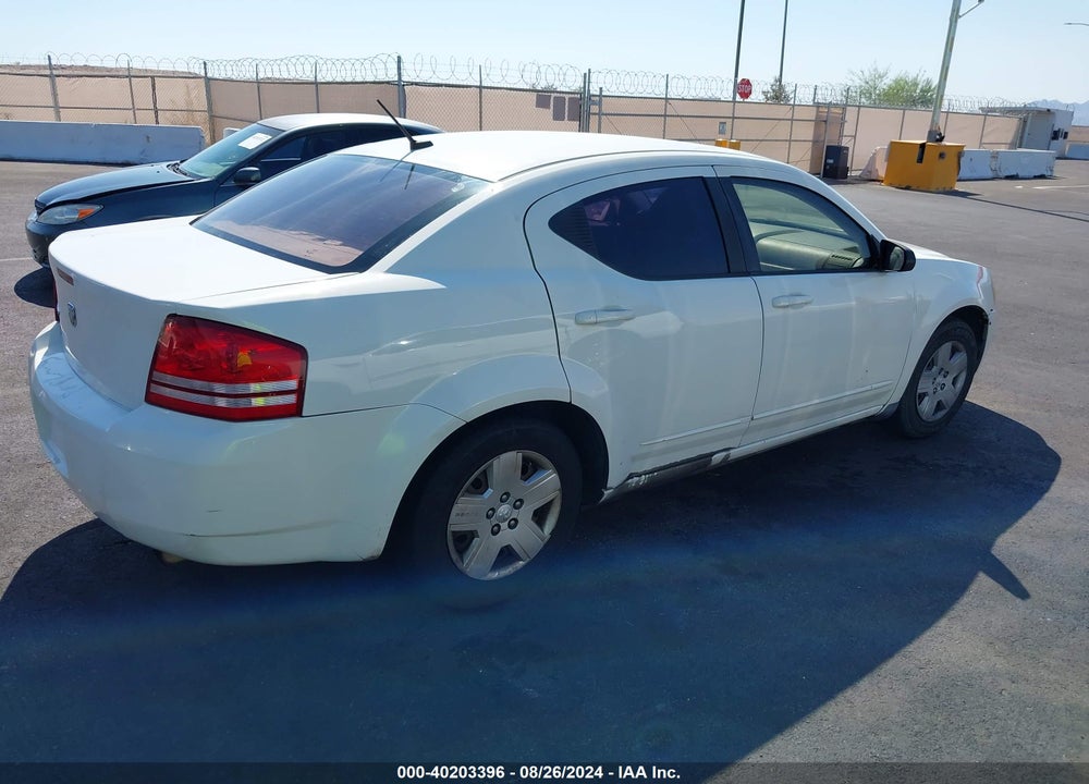 2008 DODGE AVENGER SE VIN: 1B3LC46K88N646911
