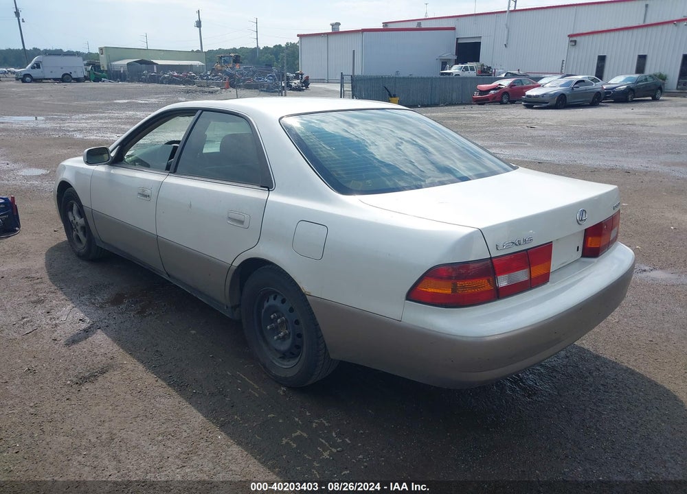 1999 LEXUS ES 300 VIN: JT8BF28G8X5074086