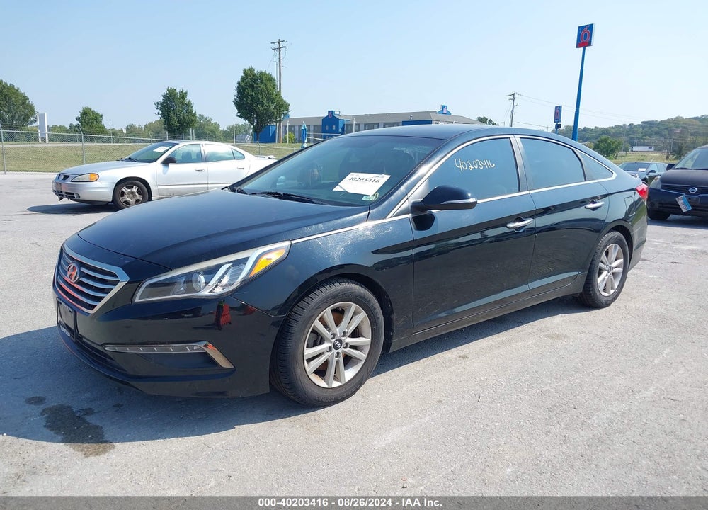 2015 HYUNDAI SONATA ECO VIN: 5NPE24AA6FH126485