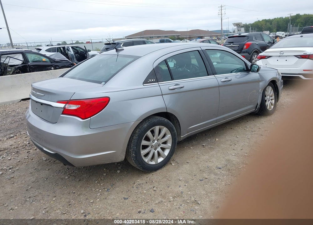 2014 CHRYSLER 200 TOURING VIN: 1C3CCBBBXEN107960