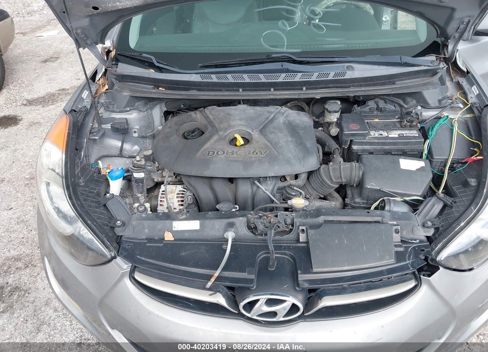 2011 HYUNDAI ELANTRA LIMITED (ULSAN PLANT) VIN: KMHDH4AE4BU099733
