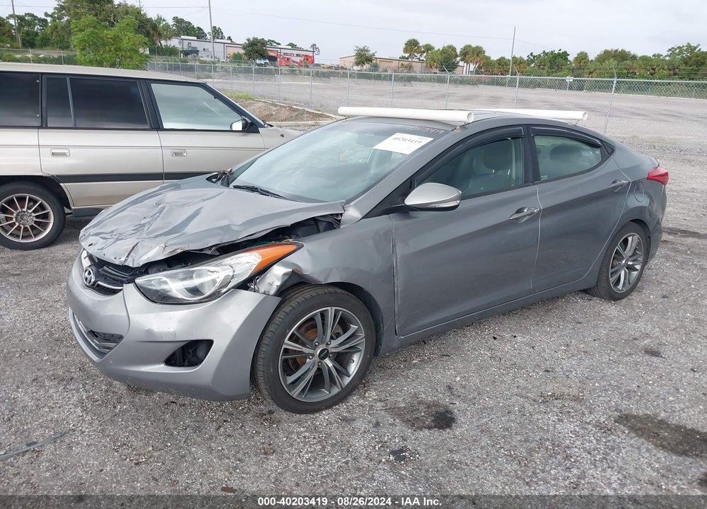 2011 HYUNDAI ELANTRA LIMITED (ULSAN PLANT) VIN: KMHDH4AE4BU099733