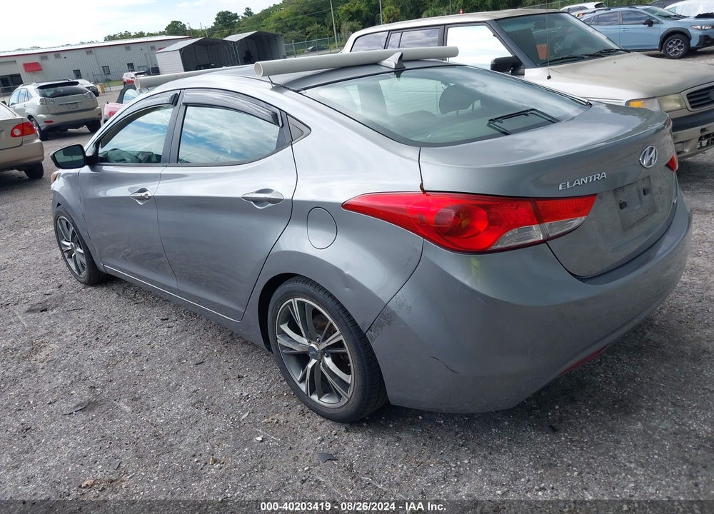 2011 HYUNDAI ELANTRA LIMITED (ULSAN PLANT) VIN: KMHDH4AE4BU099733