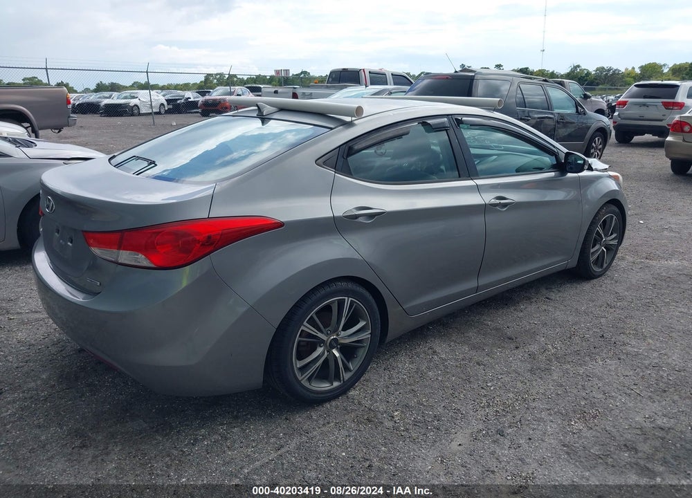 2011 HYUNDAI ELANTRA LIMITED (ULSAN PLANT) VIN: KMHDH4AE4BU099733