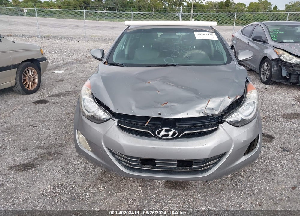 2011 HYUNDAI ELANTRA LIMITED (ULSAN PLANT) VIN: KMHDH4AE4BU099733