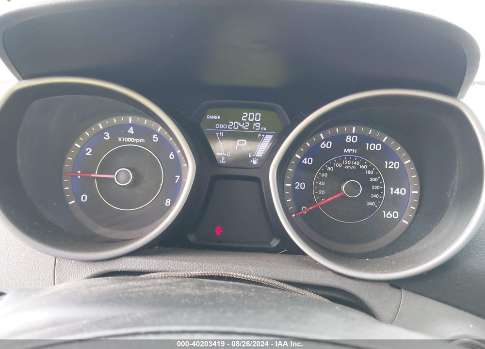 2011 HYUNDAI ELANTRA LIMITED (ULSAN PLANT) VIN: KMHDH4AE4BU099733