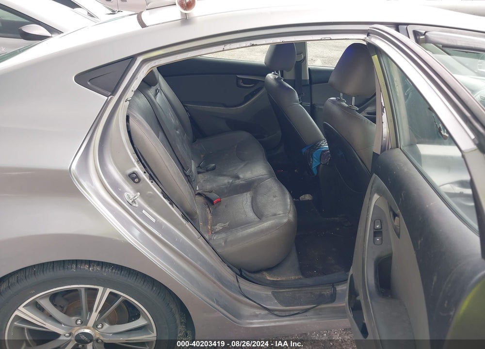 2011 HYUNDAI ELANTRA LIMITED (ULSAN PLANT) VIN: KMHDH4AE4BU099733