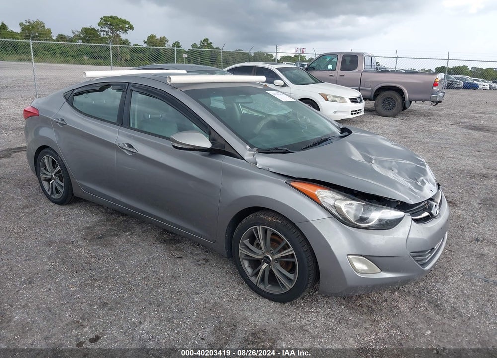 2011 HYUNDAI ELANTRA LIMITED (ULSAN PLANT) VIN: KMHDH4AE4BU099733