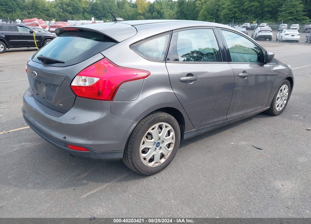 2012 FORD FOCUS SE VIN: 1FAHP3K2XCL187349