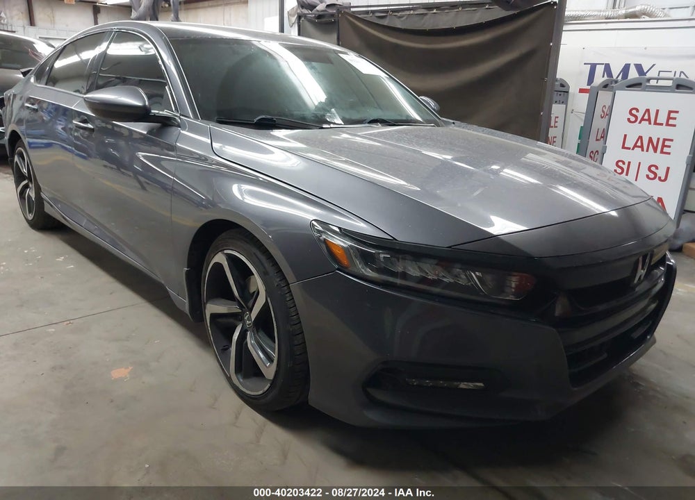 2019 HONDA ACCORD SPORT VIN: 1HGCV1F37KA163006