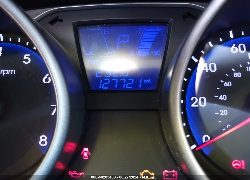 2014 HYUNDAI TUCSON SE VIN: KM8JUCAGXEU864538