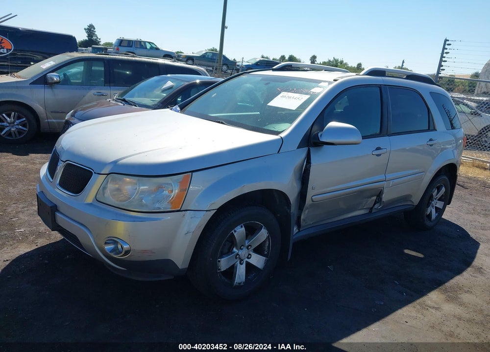 2007 PONTIAC TORRENT VIN: 2CKDL63F376250905