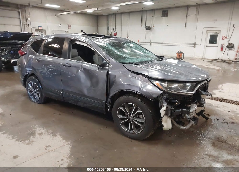 2022 HONDA CR-V AWD EX-L VIN: 7FARW2H82NE027547