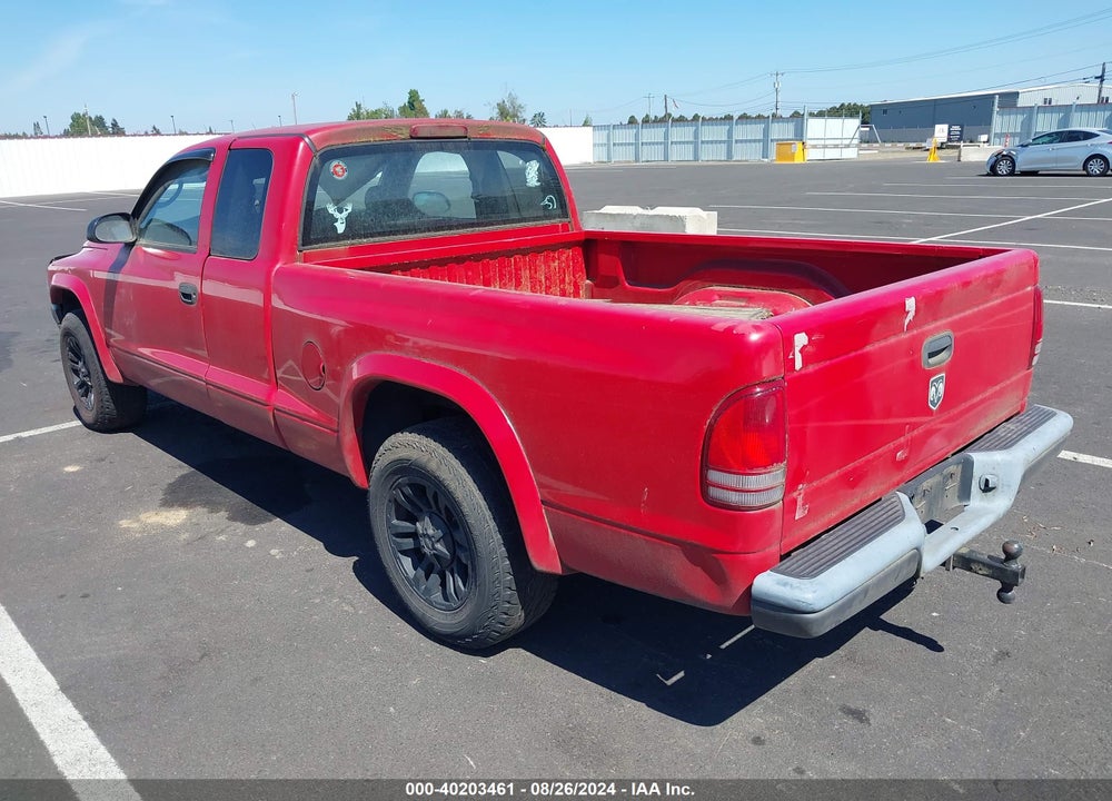 2004 DODGE DAKOTA VIN: 1D7GL12K44S533303