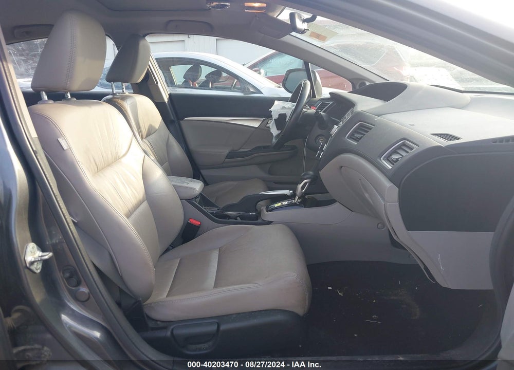 2013 HONDA CIVIC EX-L VIN: 2HGFB2F97DH551826