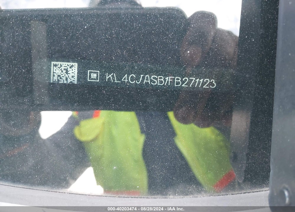 2015 BUICK ENCORE VIN: KL4CJASB1FB271123