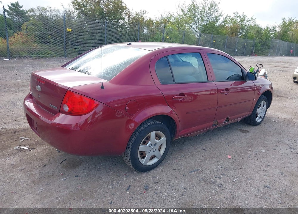 2008 CHEVROLET COBALT LT VIN: 1G1AL58F587329726