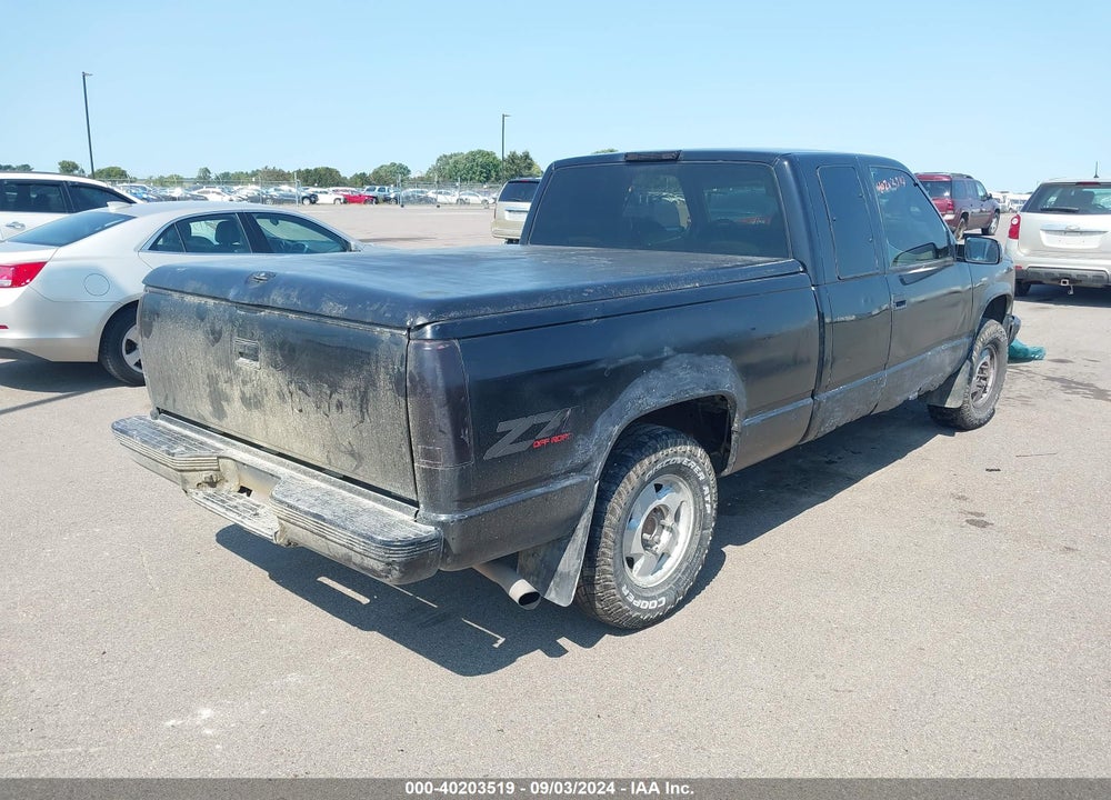 1998 GMC SIERRA 1500 SL WIDESIDE VIN: 1GTEK19R3WR507471