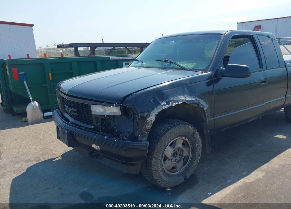 1998 GMC SIERRA 1500 SL WIDESIDE VIN: 1GTEK19R3WR507471