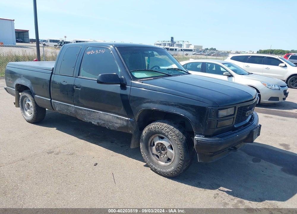 1998 GMC SIERRA 1500 SL WIDESIDE VIN: 1GTEK19R3WR507471