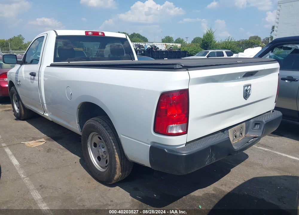 2022 RAM 1500 CLASSIC TRADESMAN REGULAR CAB 4X2 8' BOX VIN: 3C6JR6DG1NG330017