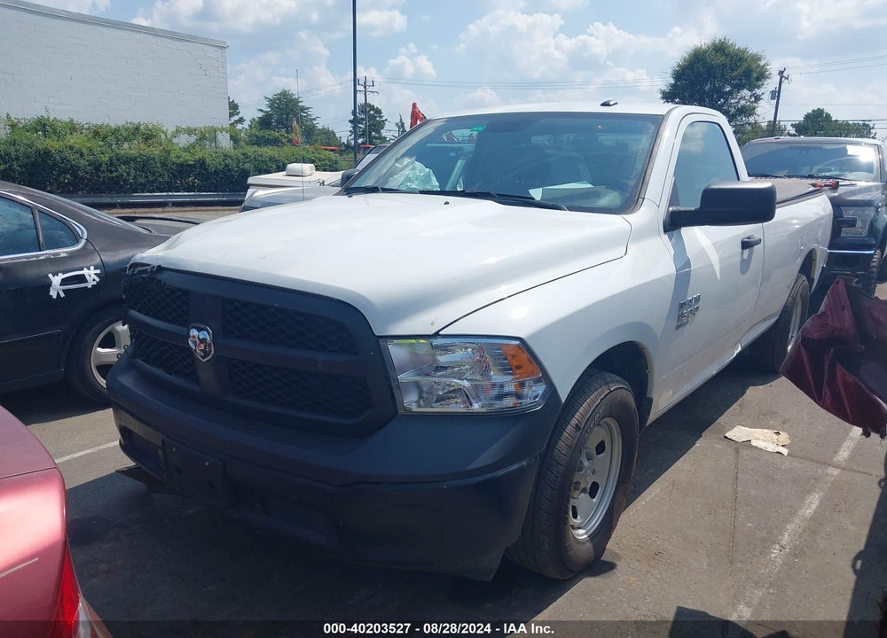 2022 RAM 1500 CLASSIC TRADESMAN REGULAR CAB 4X2 8' BOX VIN: 3C6JR6DG1NG330017