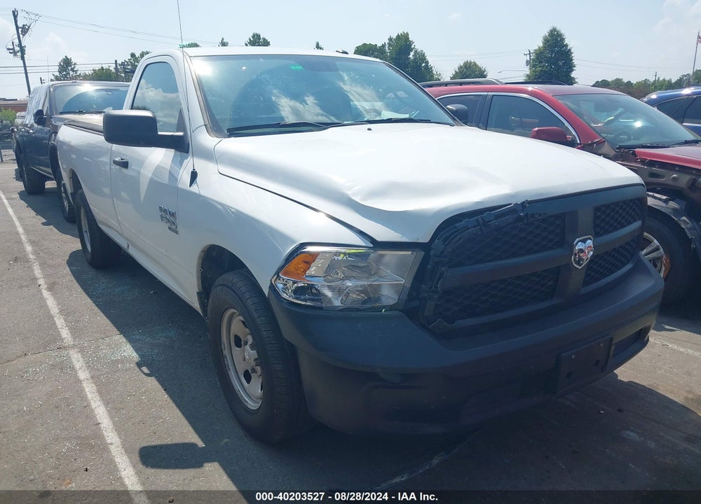 2022 RAM 1500 CLASSIC TRADESMAN REGULAR CAB 4X2 8' BOX VIN: 3C6JR6DG1NG330017