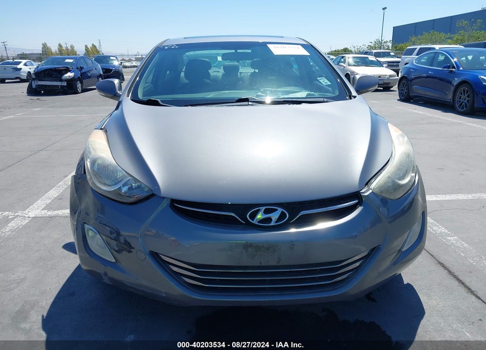 2011 HYUNDAI ELANTRA LIMITED VIN: 5NPDH4AE9BH076026