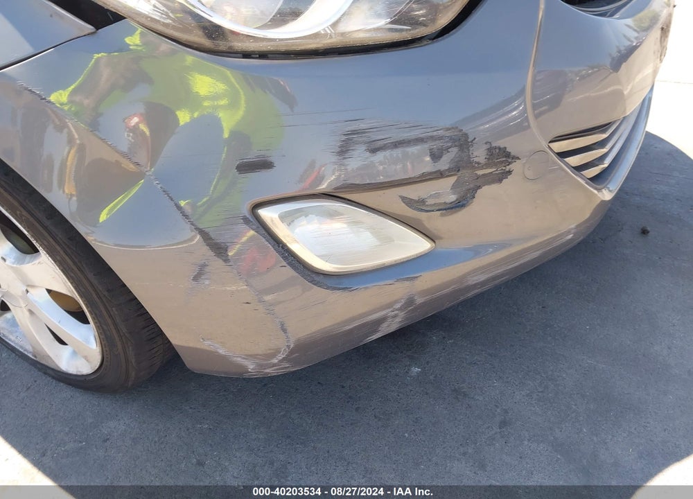 2011 HYUNDAI ELANTRA LIMITED VIN: 5NPDH4AE9BH076026