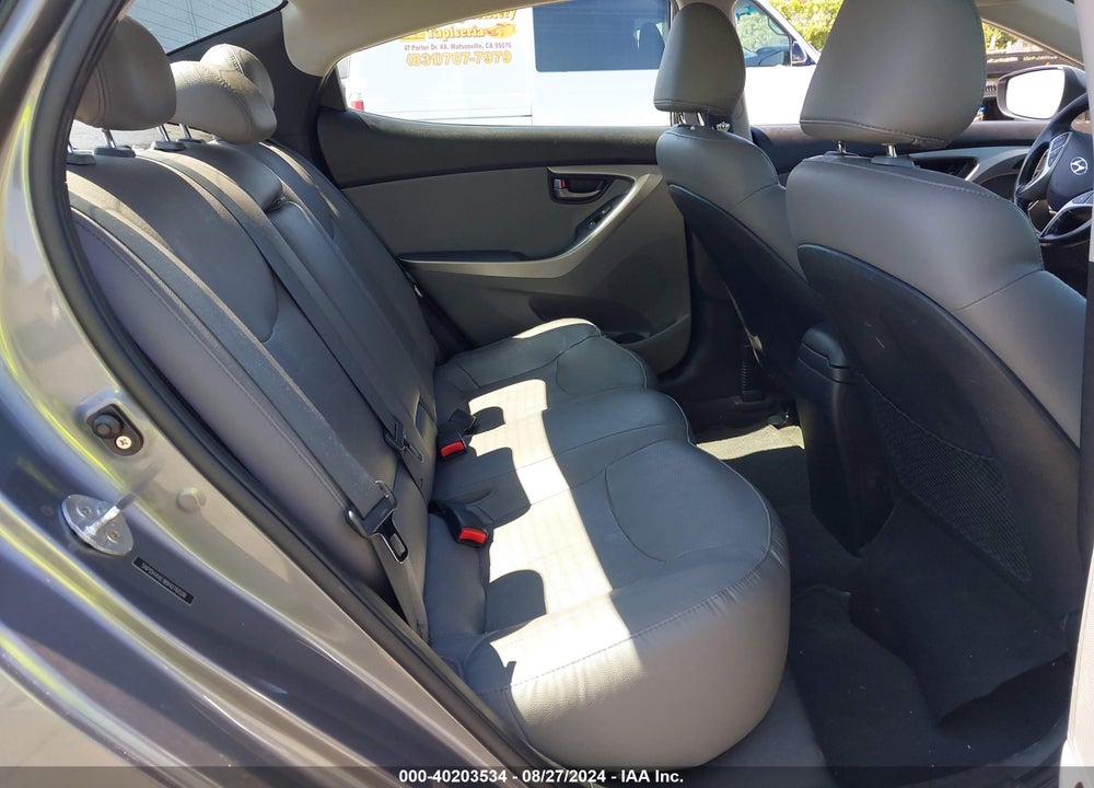 2011 HYUNDAI ELANTRA LIMITED VIN: 5NPDH4AE9BH076026