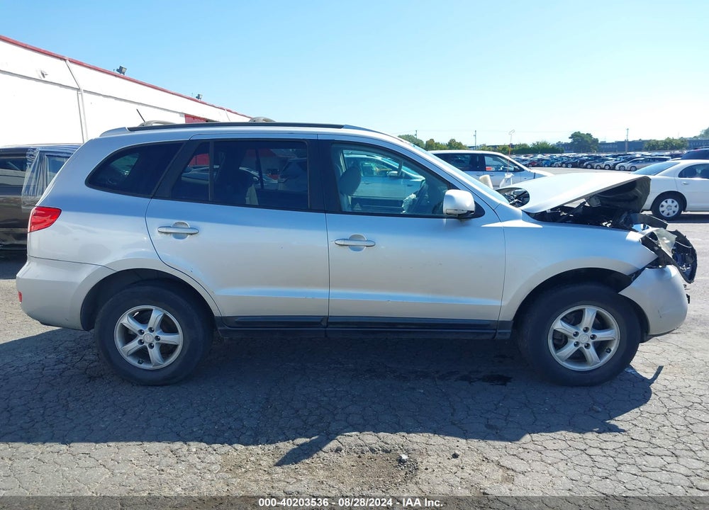 2007 HYUNDAI SANTA FE GLS VIN: 5NMSG73D87H068276